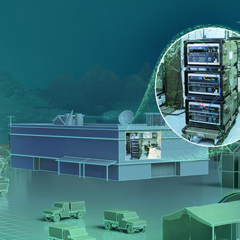 Tactical SOC Military display using the Tactical SOC