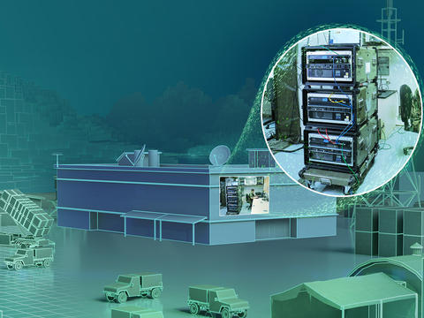 Tactical SOC Military display using the Tactical SOC