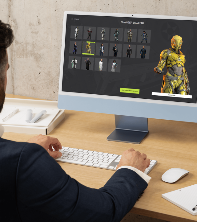 CyberRange Gaming Mockup CyberRange Gaming Mockup